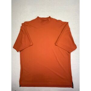 FOOTJOY‎ Men's Large Golf T-Sirt Performance Pullover Burnt Orange